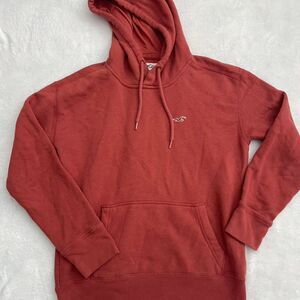 Hollister Sweatshirt Men's XS Vintage Red 2000s Y2K Hoodie Outerwear Fall 00s